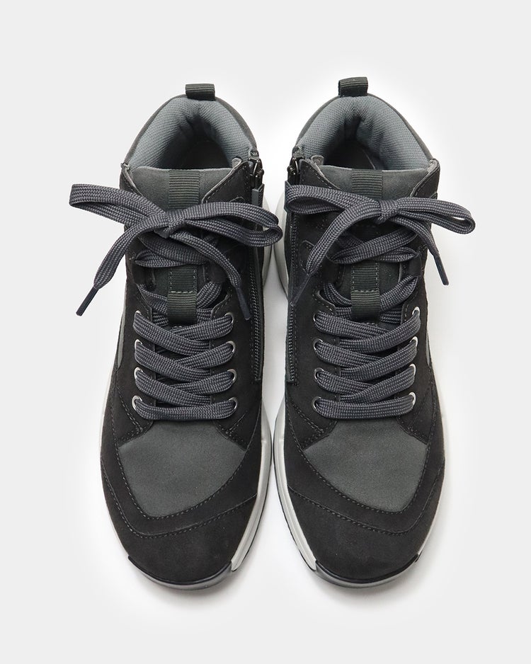 レースアップスニーカーブーツWoW500 詳細画像 チャコールグレー 5