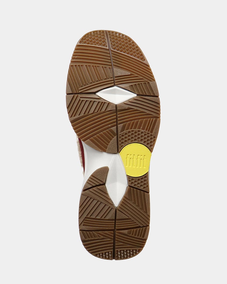 レースアップスニーカーブーツWoW500 詳細画像 バーガンディー 4