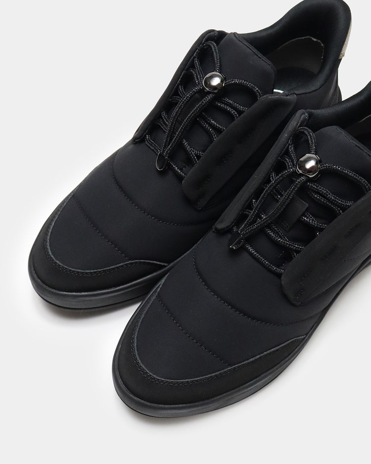 撥水あったかふんわりスニーカー651 詳細画像 ブラック×ブラック 10