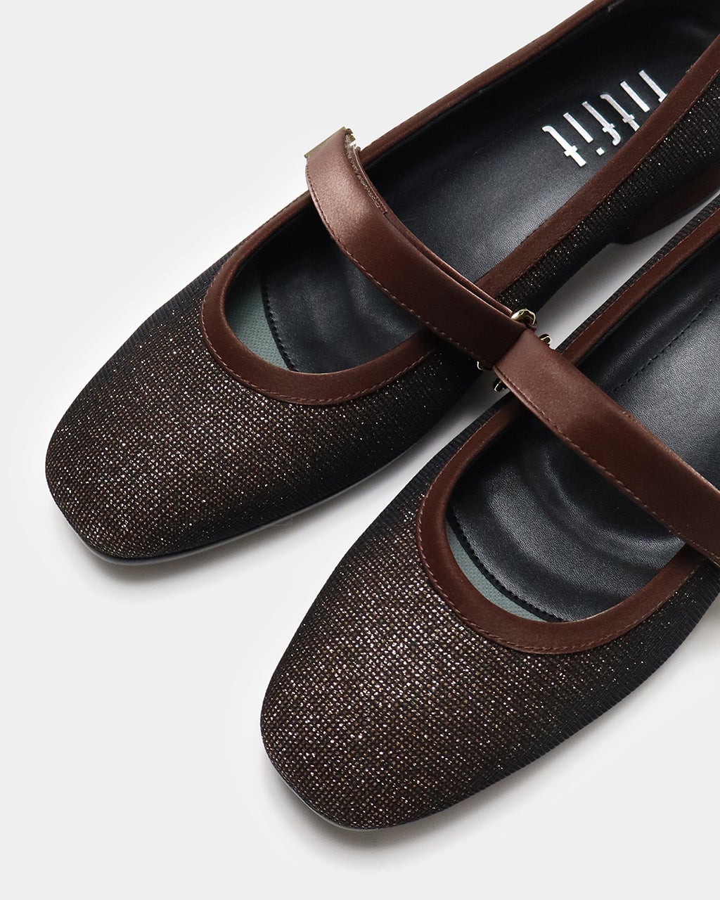 キラキラストラップバレエ800/40代50代からのレディースファッション