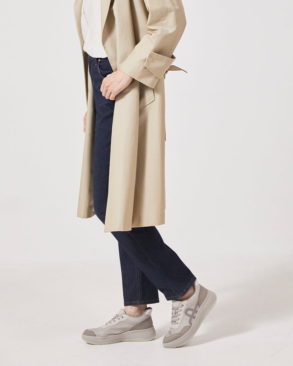 撥水ハンズフリーソフトスニーカー651/DoCLASSE