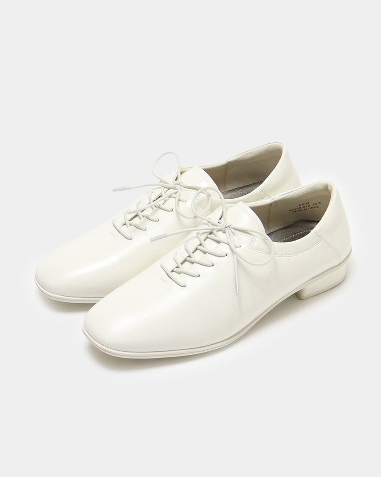 撥水レースアップシューズ801 詳細画像 ホワイト 1