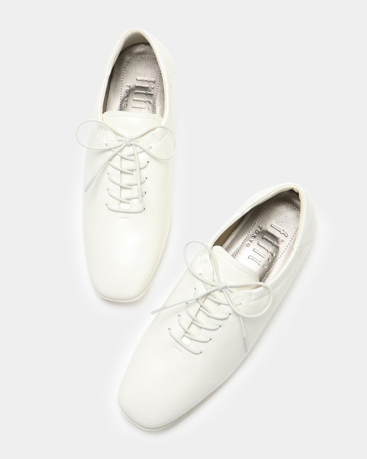撥水レースアップシューズ801 詳細画像 ホワイト 6
