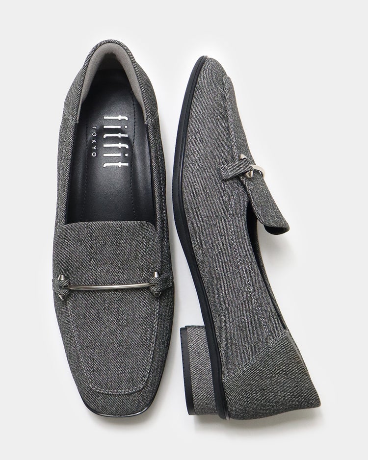 撥水ソフトストレッチローファー801 詳細画像 グレー 8