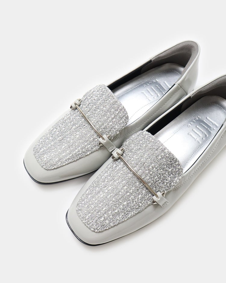 撥水ソフトストレッチローファー801 詳細画像 グレーミックス 5