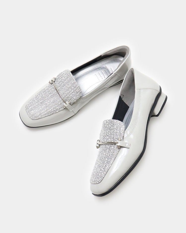 撥水ソフトストレッチローファー801 詳細画像 グレーミックス 7