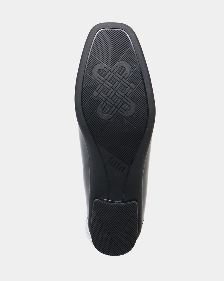 撥水ソフトストレッチローファー801 詳細画像 エナメルブラック 4