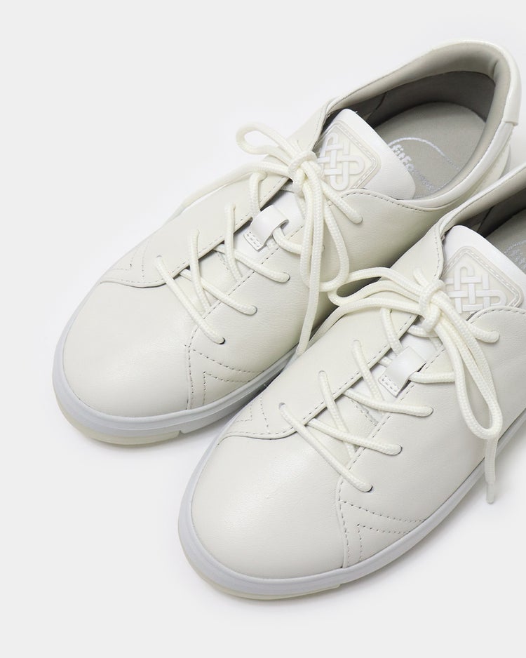 コートレザースニーカー701 詳細画像 オフホワイト 9