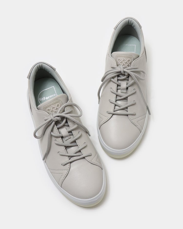 コートレザースニーカー701 詳細画像 ライトグレー 7