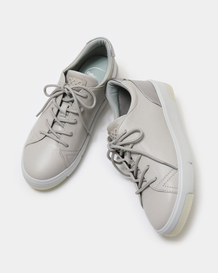 コートレザースニーカー701 詳細画像 ライトグレー 8
