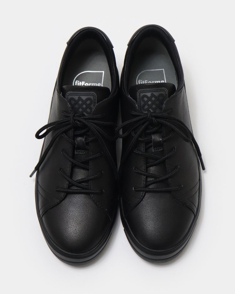 コートレザースニーカー701 詳細画像 ブラック 5