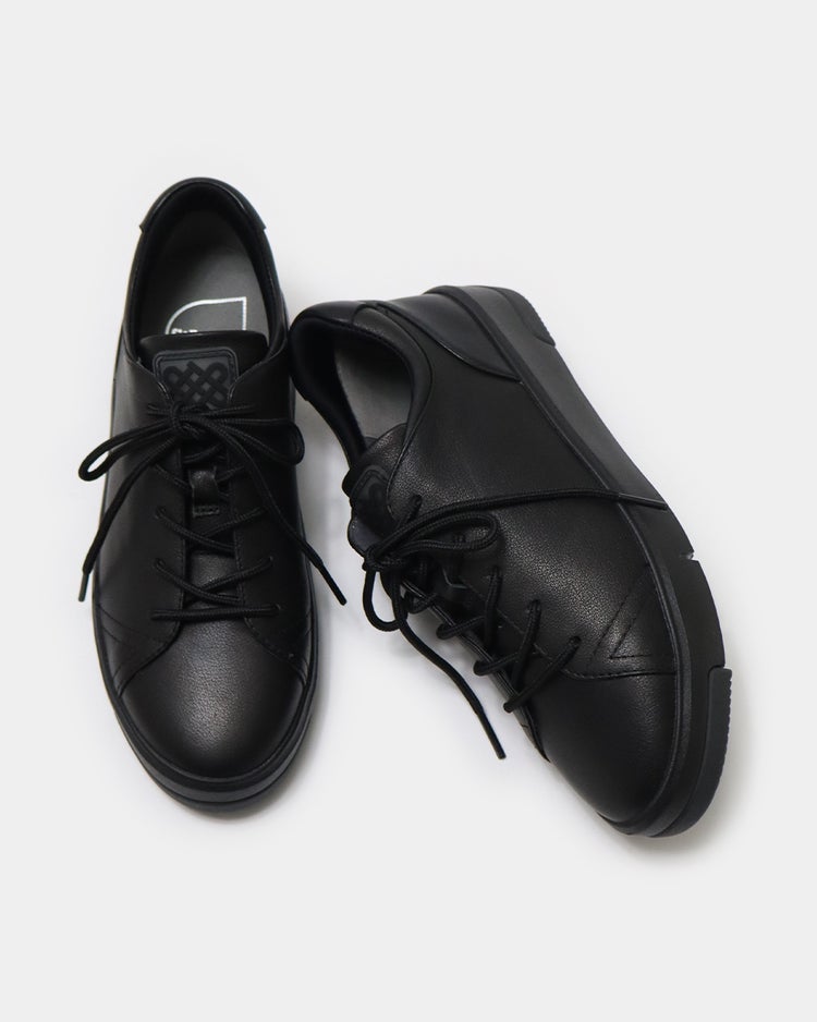 コートレザースニーカー701 詳細画像 ブラック 8