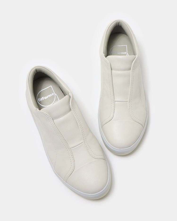 スリッポンレザースニーカー701 詳細画像 オフホワイト 7