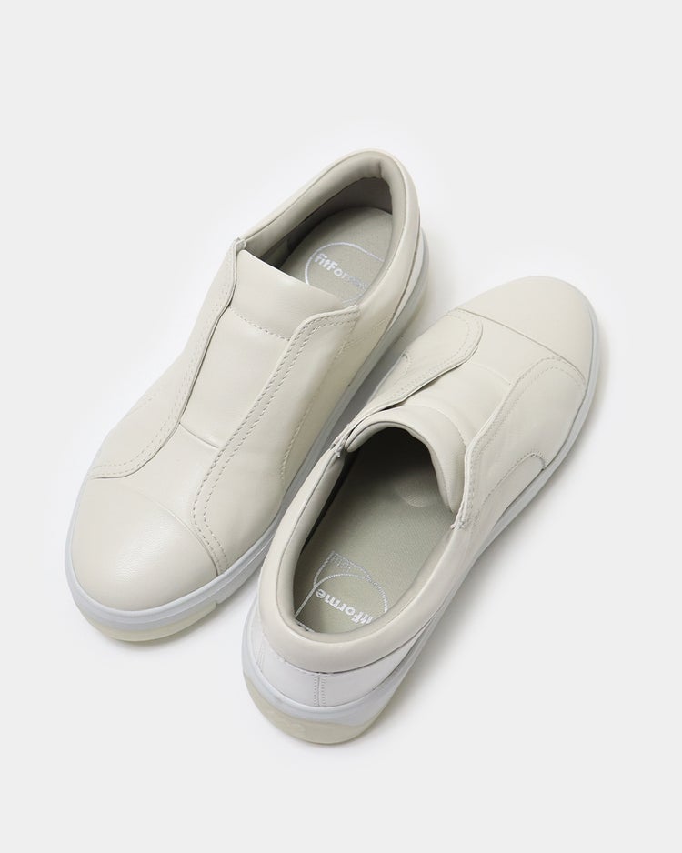 スリッポンレザースニーカー701 詳細画像 オフホワイト 8