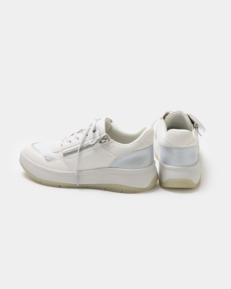 撥水サイドジップスニーカー651 詳細画像 オフホワイト 3