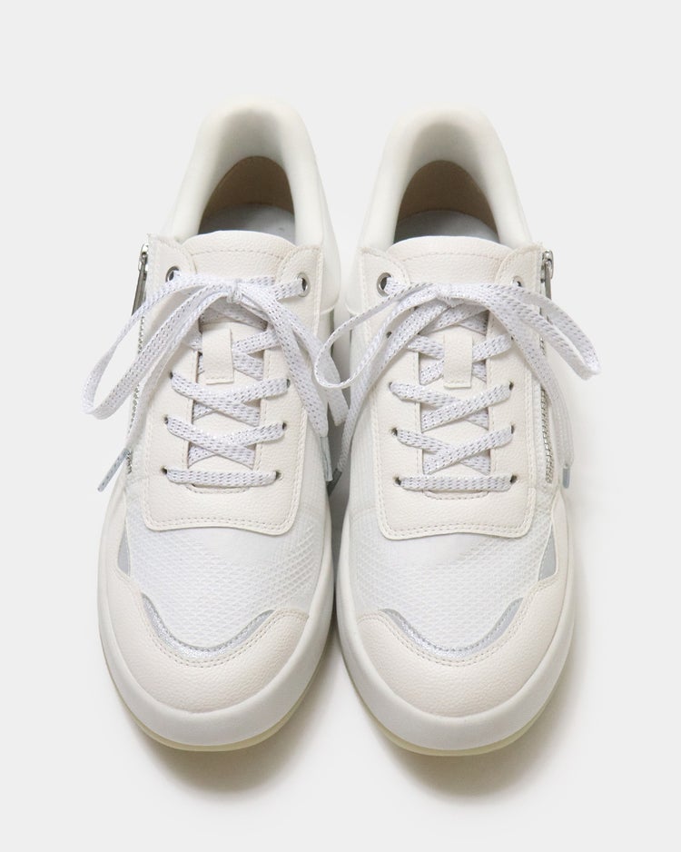 撥水サイドジップスニーカー651 詳細画像 オフホワイト 5