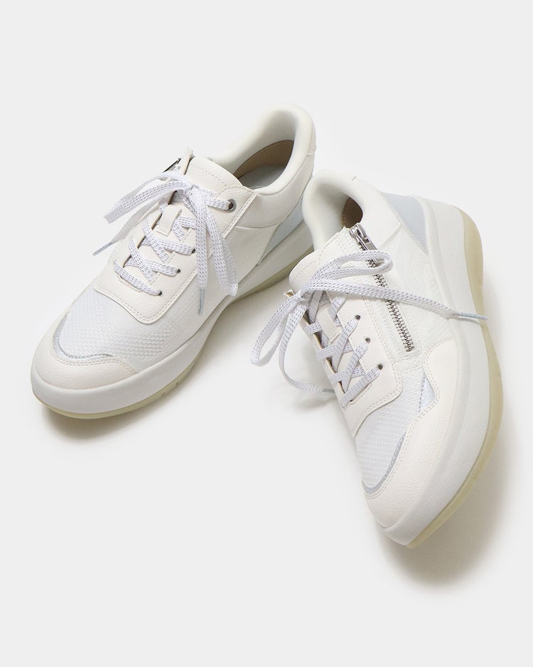 撥水サイドジップスニーカー651 詳細画像 オフホワイト 6