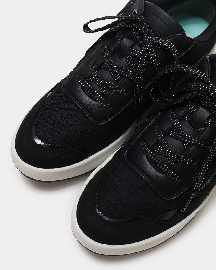 撥水サイドジップスニーカー651 詳細画像 ブラック 8