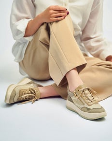 撥水サイドジップスニーカー651