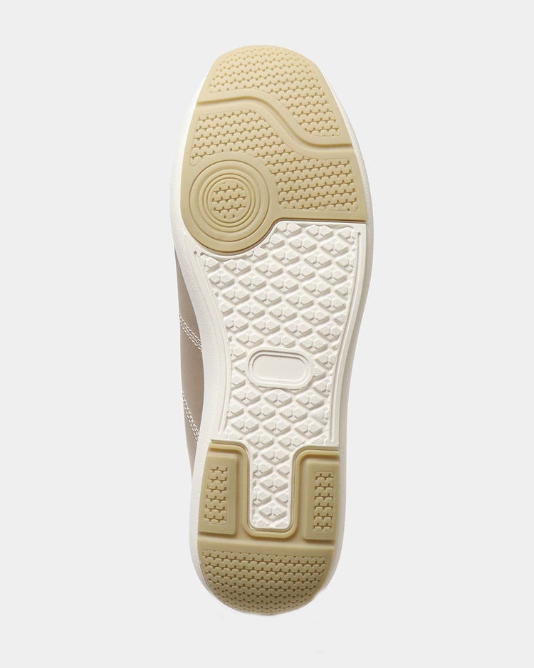 サテンソフトフラットスニーカー620 詳細画像 ベージュ&times;ピンク 4