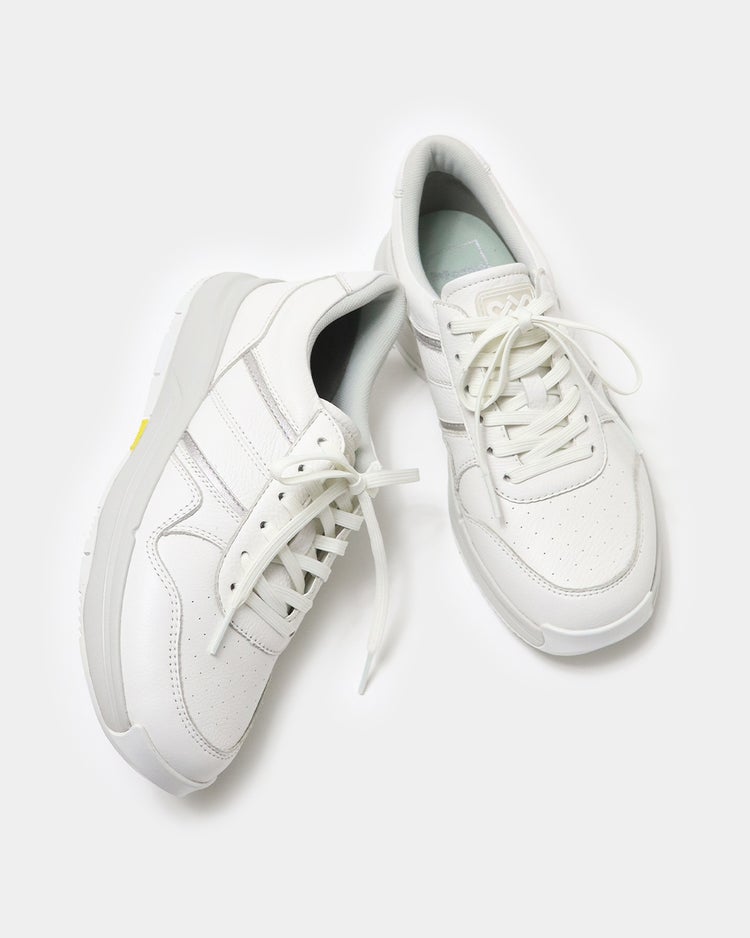 ソフトレザースニーカーWoW500 詳細画像 オフホワイト 9
