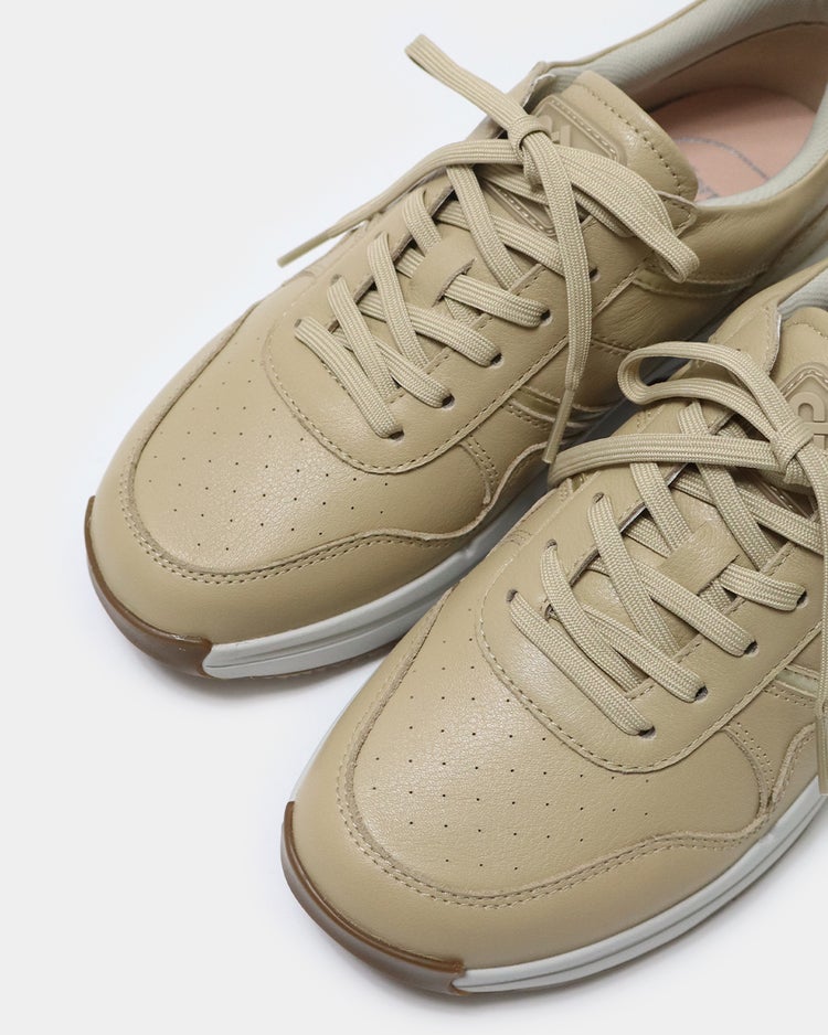 ソフトレザースニーカーWoW500 詳細画像 ベージュ 10