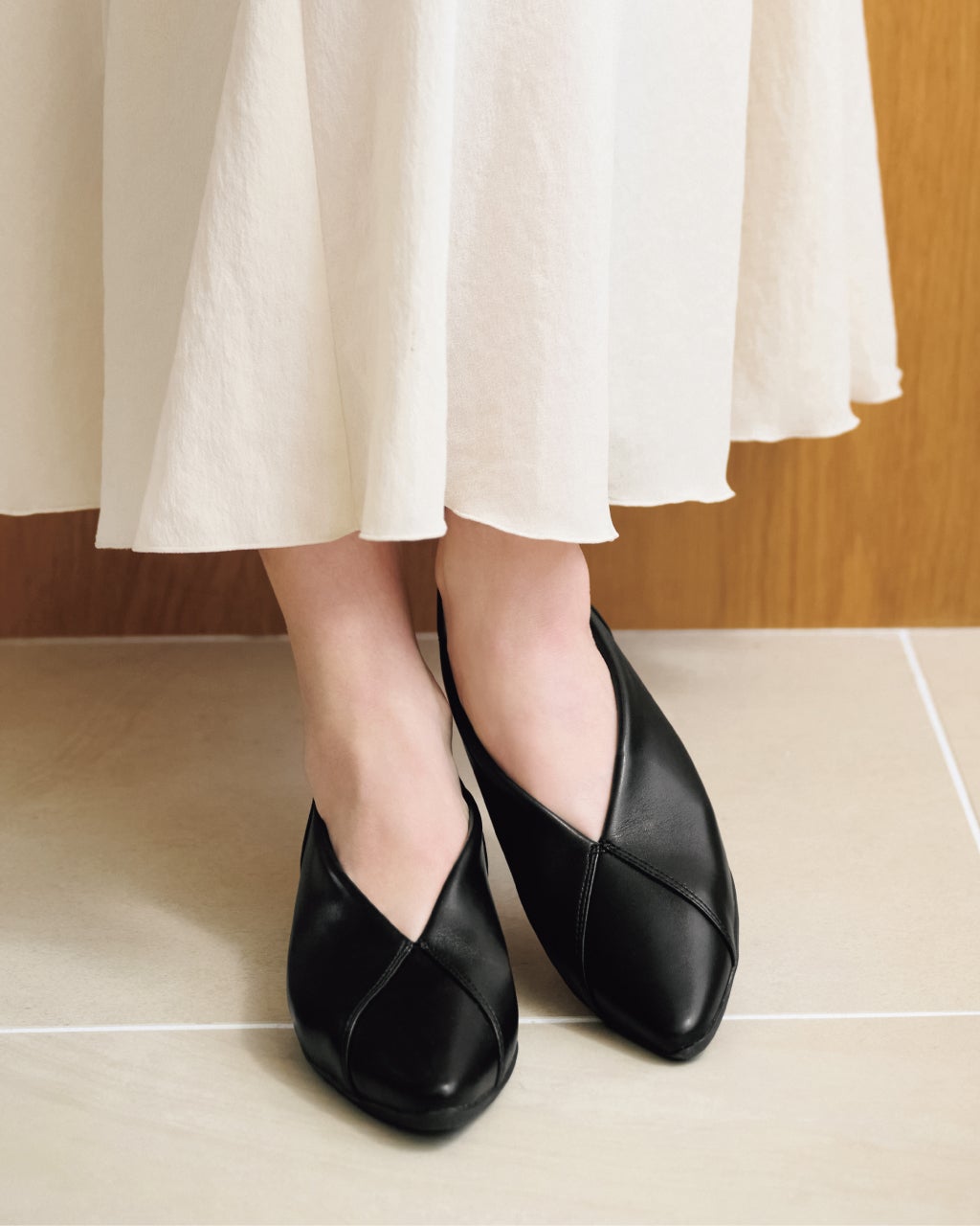撥水ストレッチポインテッドバレエ251/DoCLASSE
