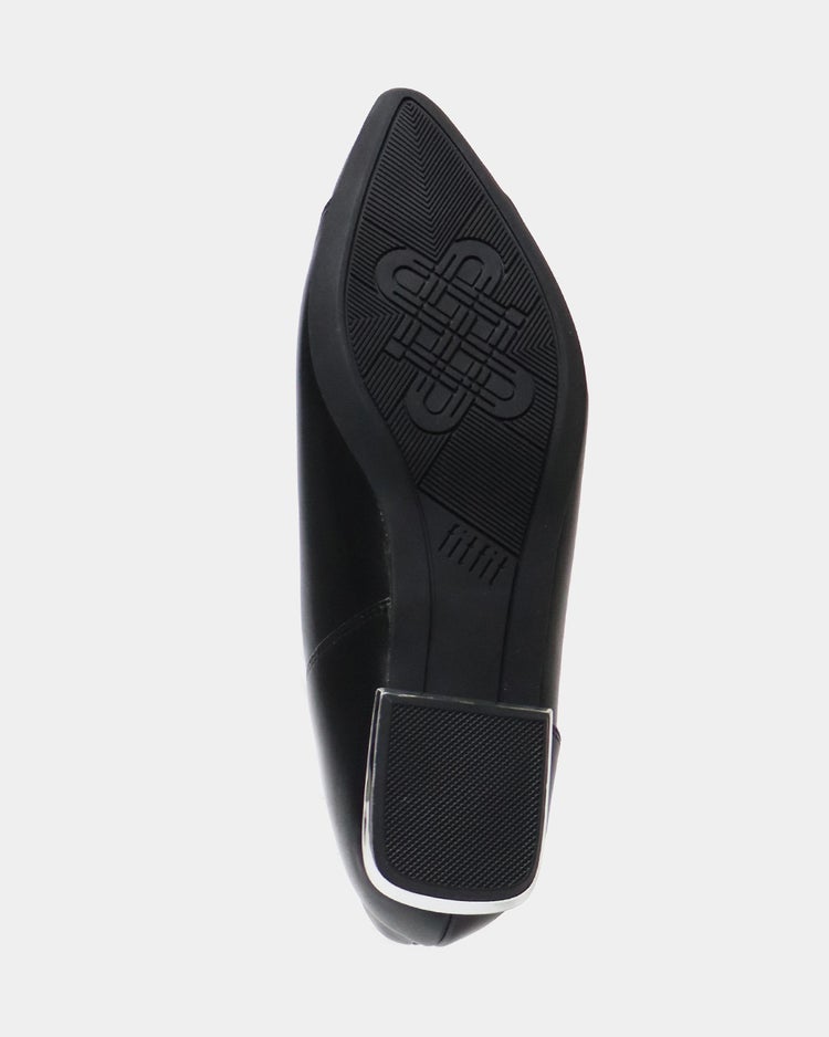 撥水ストレッチポインテッドバレエ251 詳細画像 ブラック 4