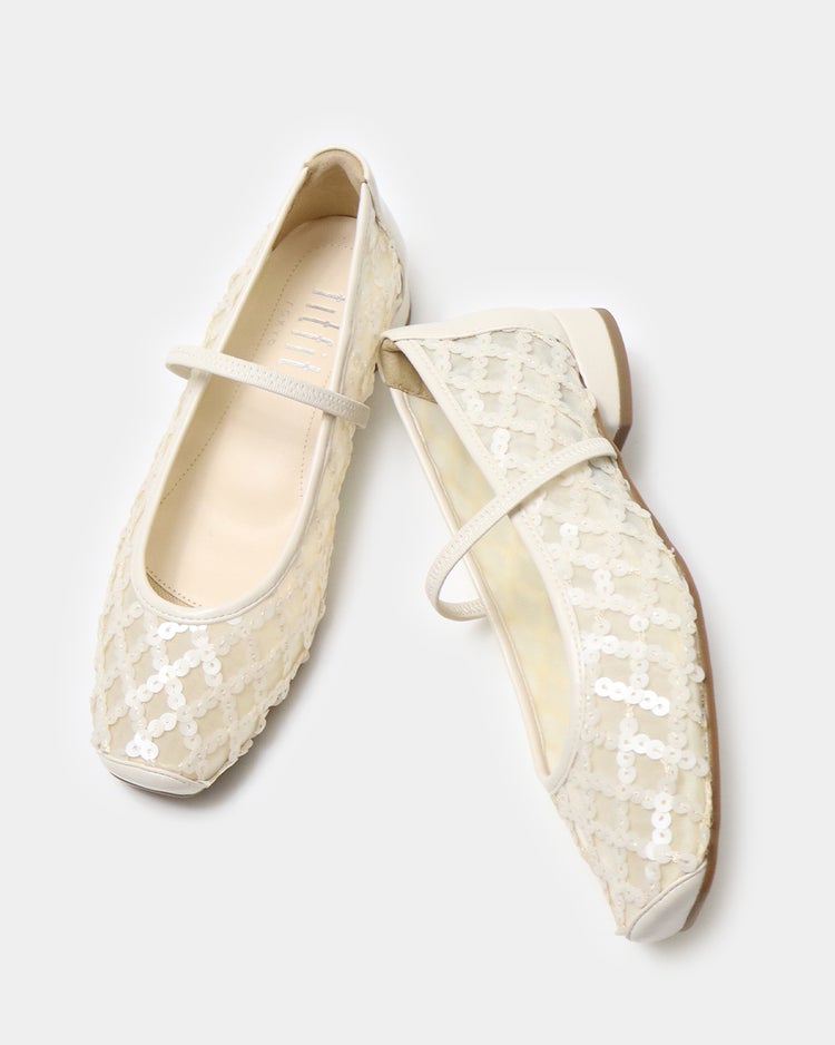 華やかストラップバレエ331 詳細画像 エクルー 7