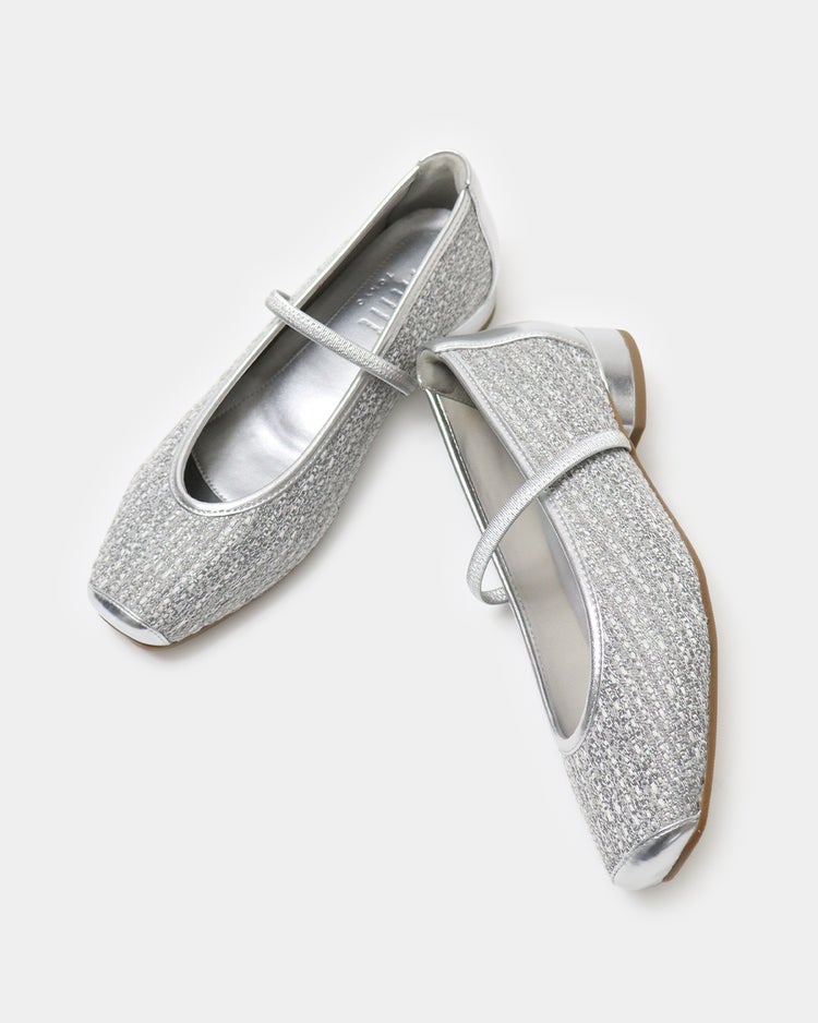 華やかストラップバレエ331 詳細画像 グレーミックス 7