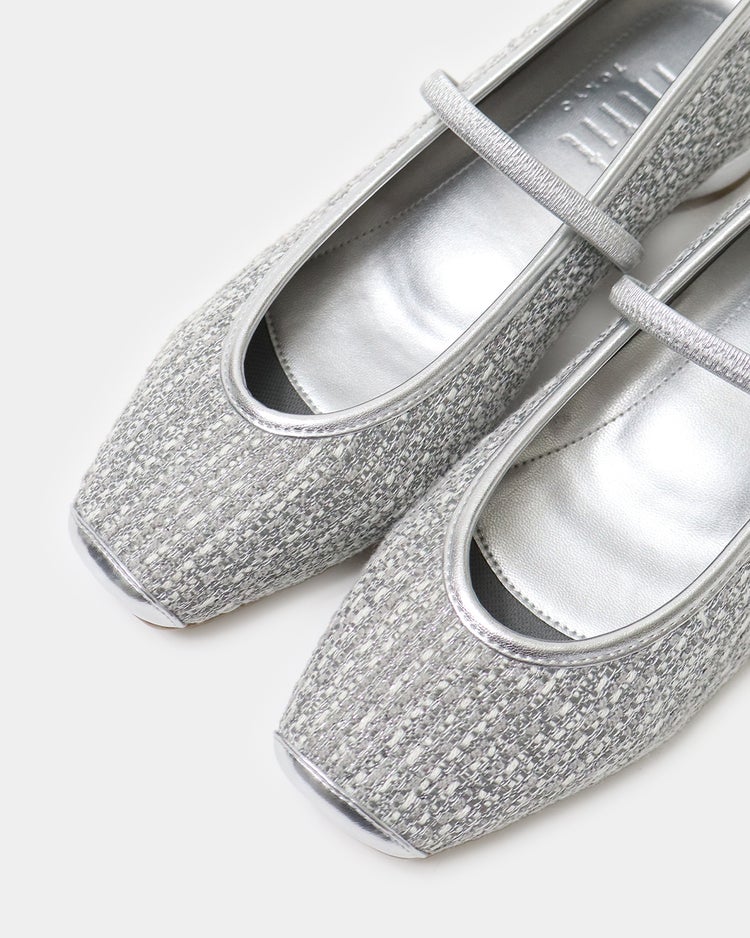 華やかストラップバレエ331 詳細画像 グレーミックス 8