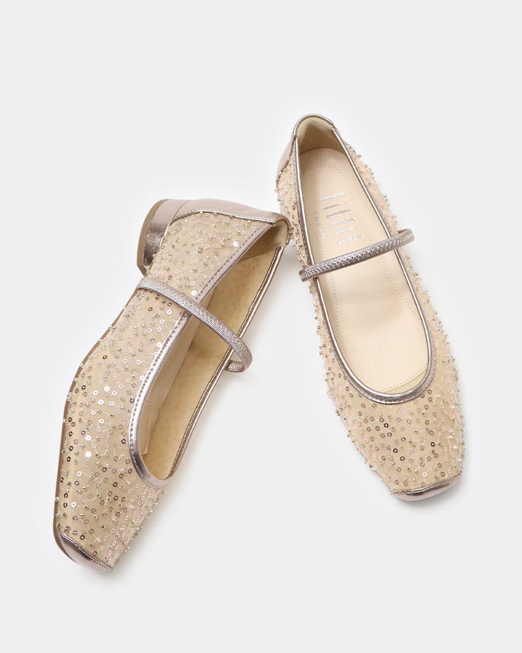 華やかストラップバレエ331 詳細画像 ライトモカ 6