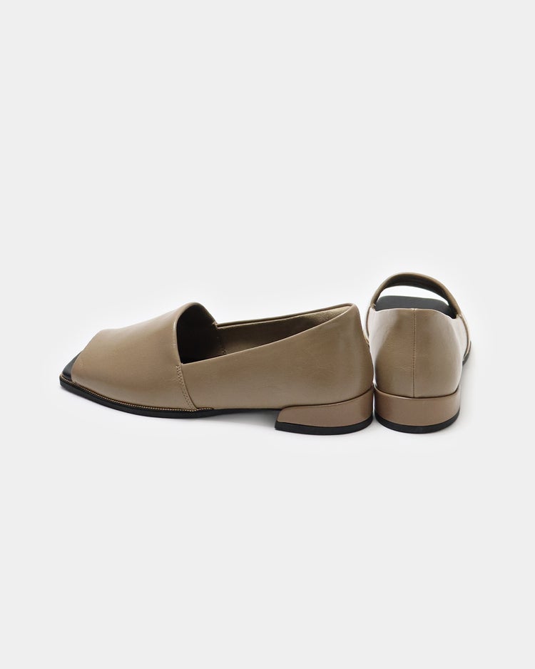 ワイドスクエアオープントゥ262 詳細画像 ベージュ 3