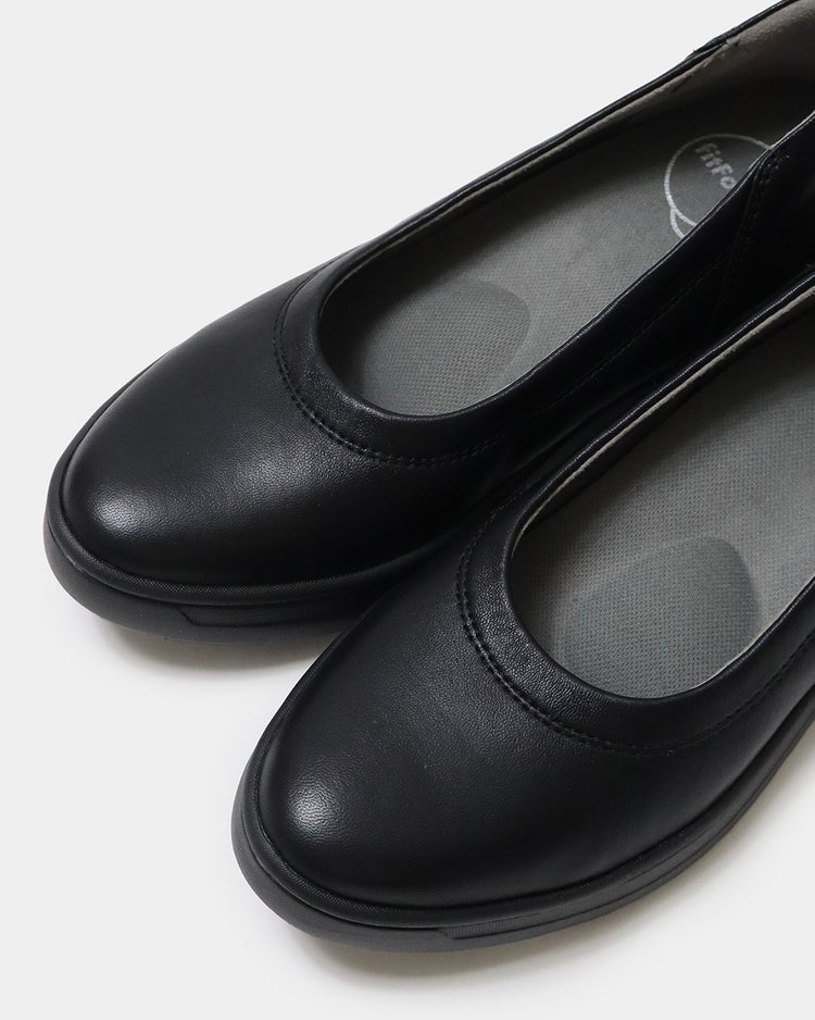 レザーバレエスニーカーLITE601 詳細画像 ブラック 9