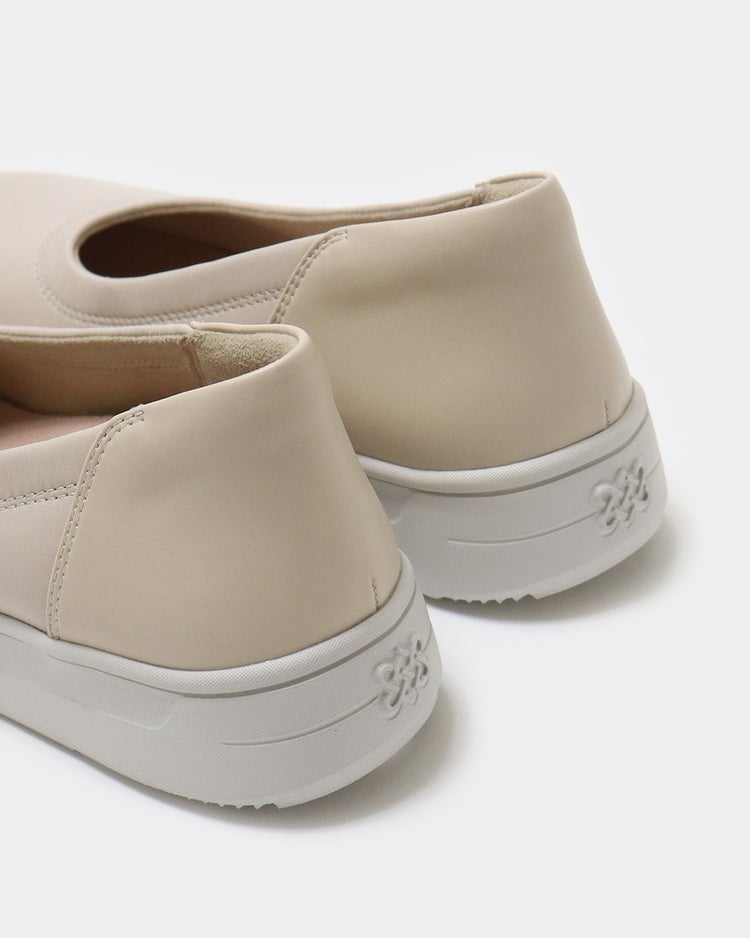 レザーバレエスニーカーLITE601 詳細画像 ライトベージュ 8