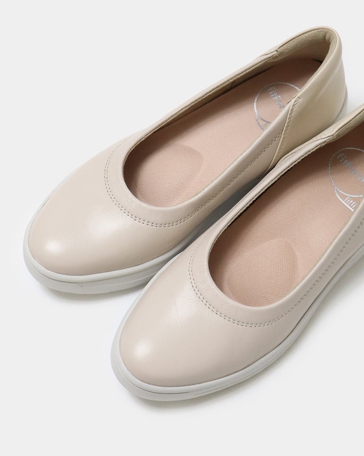 レザーバレエスニーカーLITE601 詳細画像 ライトベージュ 9