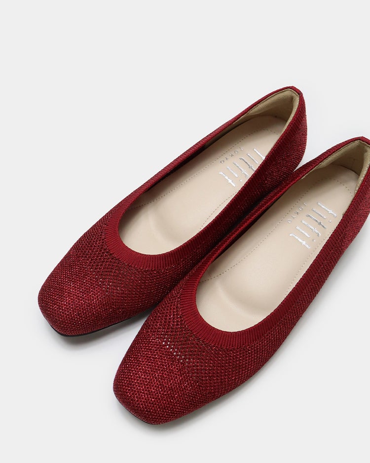 グリッターニット快適バレエ330 詳細画像 レッド 5