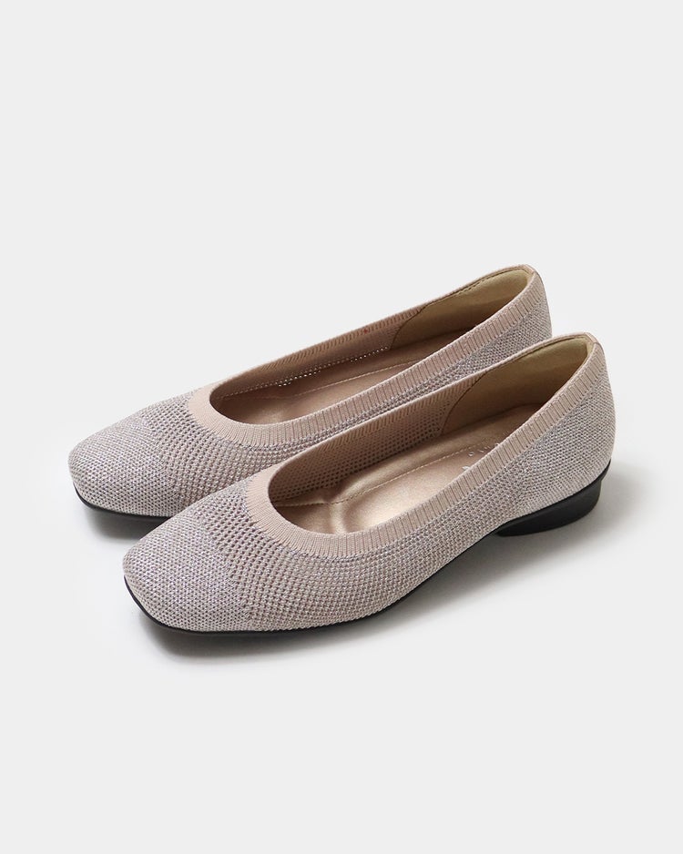 グリッターニット快適バレエ330 詳細画像 ベイビーピンク 2