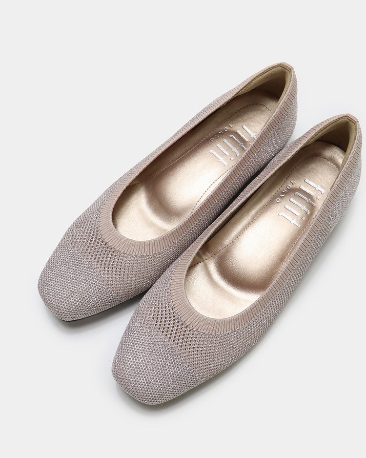 グリッターニット快適バレエ330 詳細画像 ベイビーピンク 6