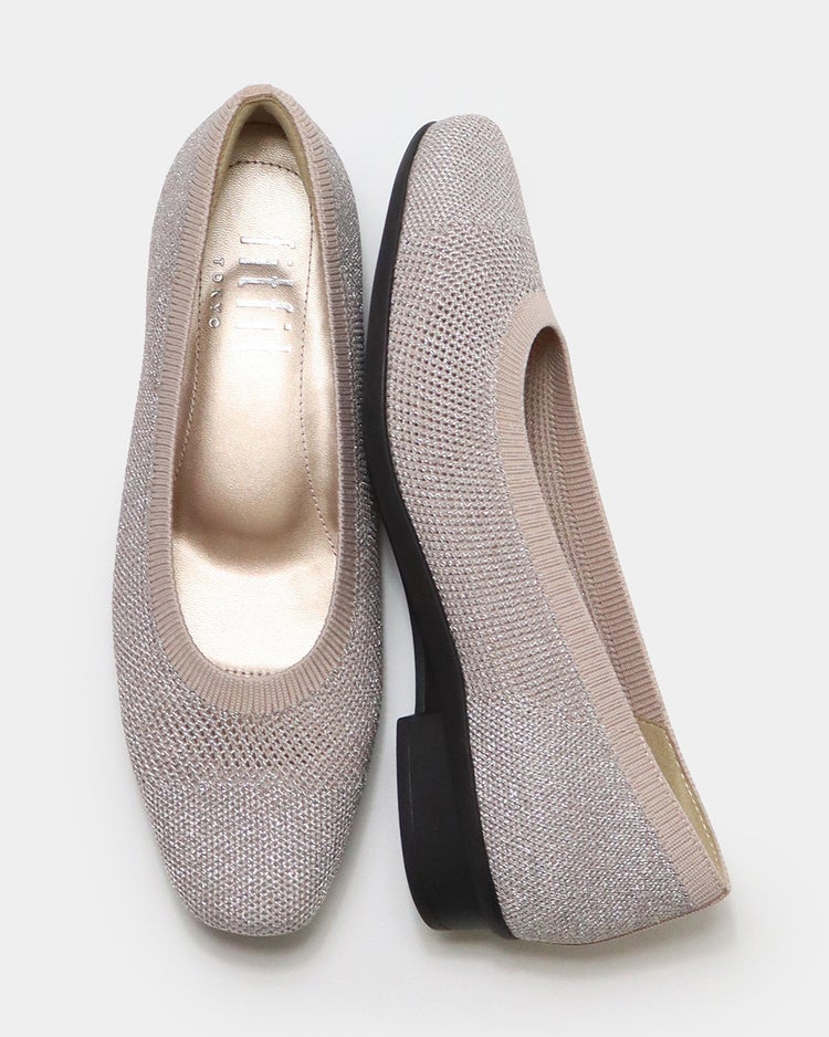 グリッターニット快適バレエ330 詳細画像 ベイビーピンク 9