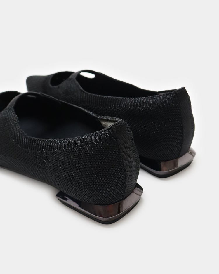 ニットポインテッドバレエ251 詳細画像 ブラック 8