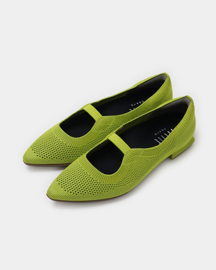 ニットポインテッドバレエ251 詳細画像 ライム 1