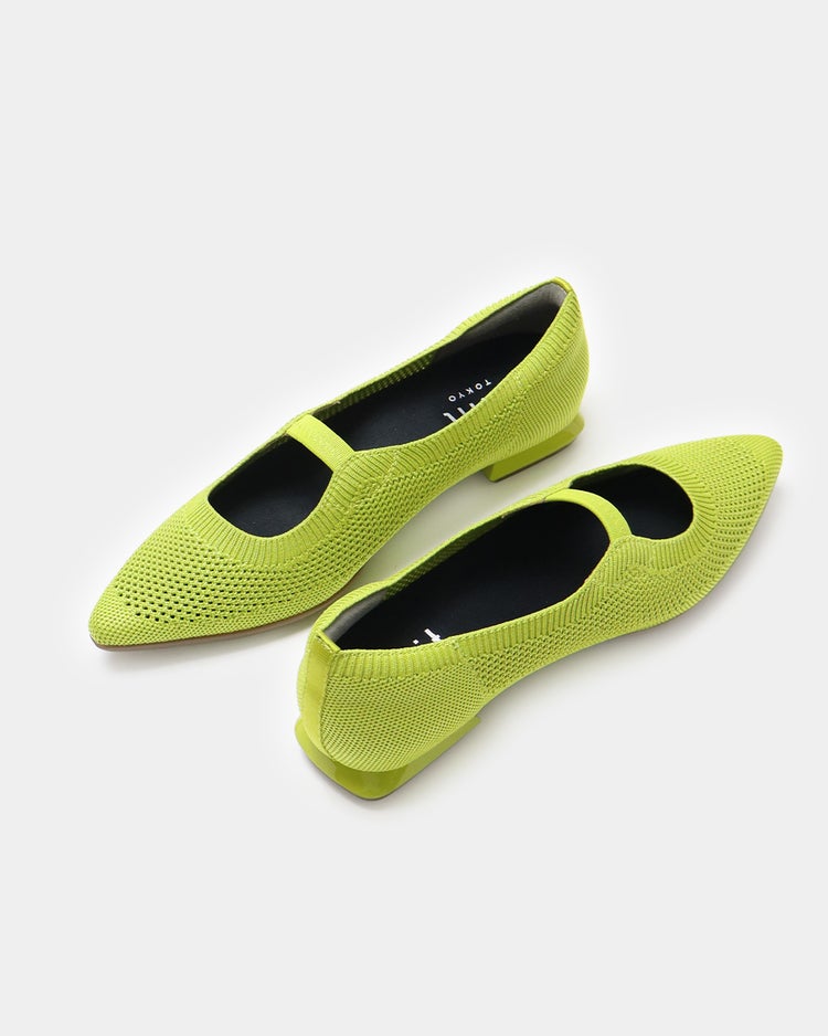 ニットポインテッドバレエ251 詳細画像 ライム 8