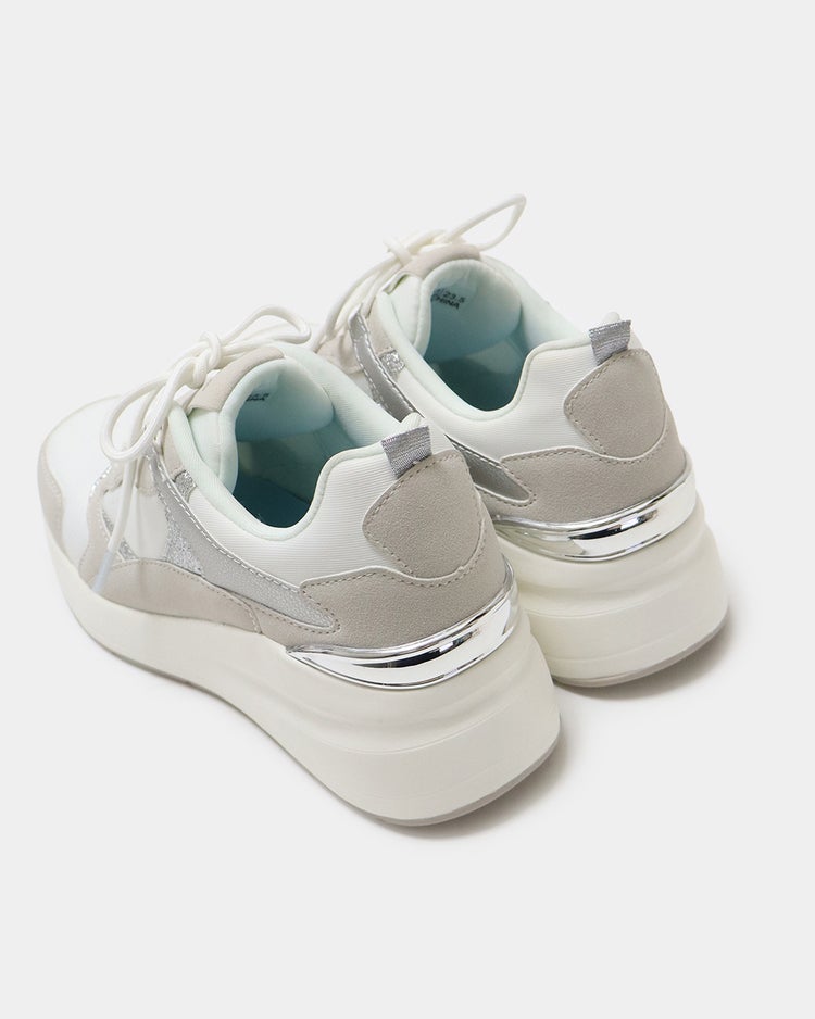 スタイルアップグリッタースニーカー 詳細画像 シルバー 10