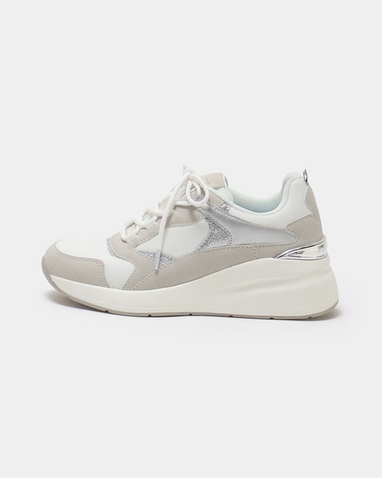 スタイルアップグリッタースニーカー 詳細画像 シルバー 2