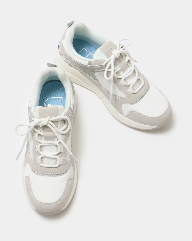 スタイルアップグリッタースニーカー 詳細画像 シルバー 8