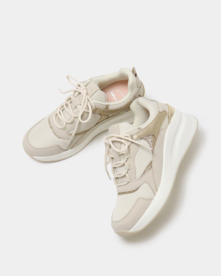 スタイルアップグリッタースニーカー 詳細画像 ゴールド 7