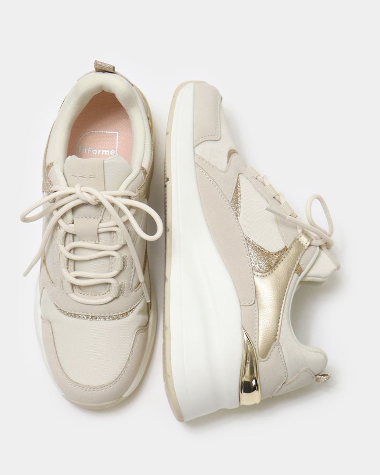 スタイルアップグリッタースニーカー 詳細画像 ゴールド 8