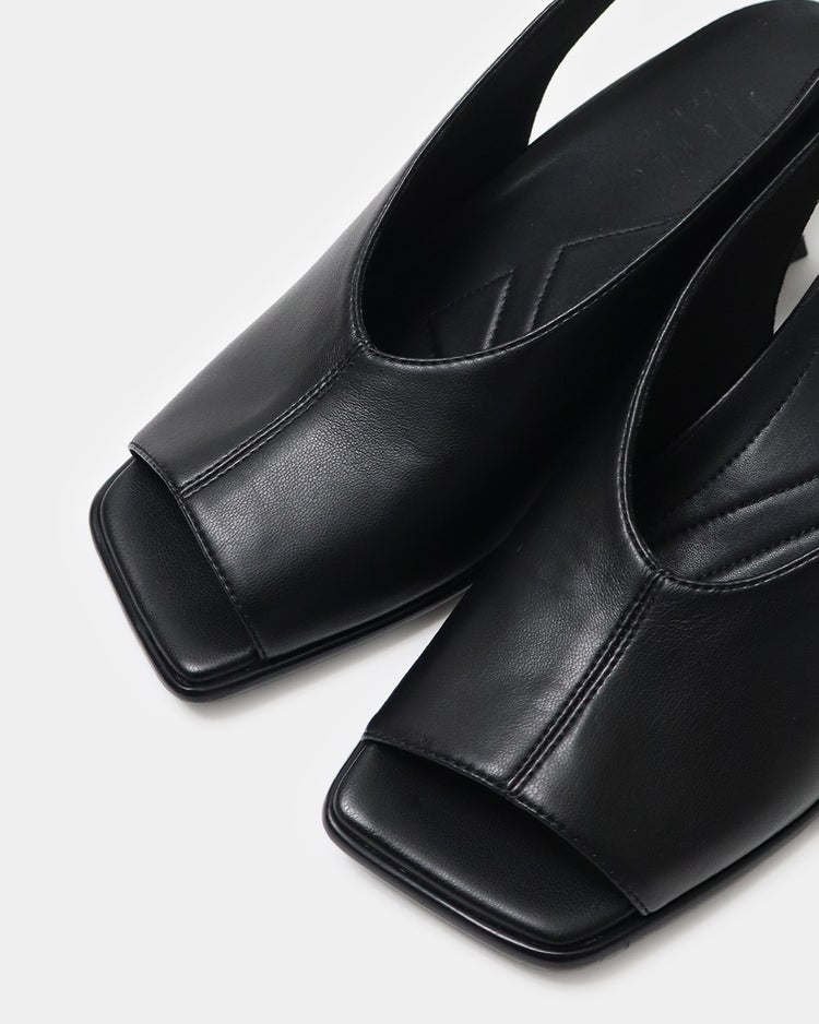 ストレッチヒールカップサンダル220 詳細画像 ブラック 7