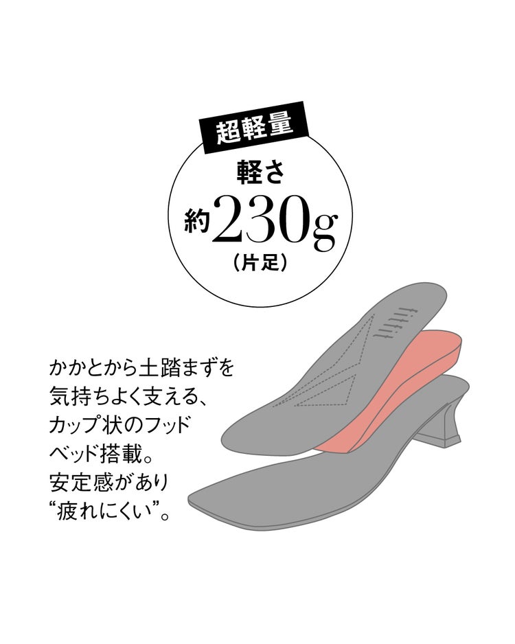 ストレッチヒールカップサンダル220 詳細画像 ダークブラウン 10